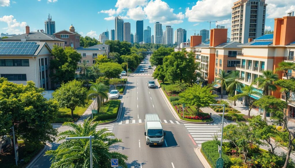 Air quality improvement in sustainable cities