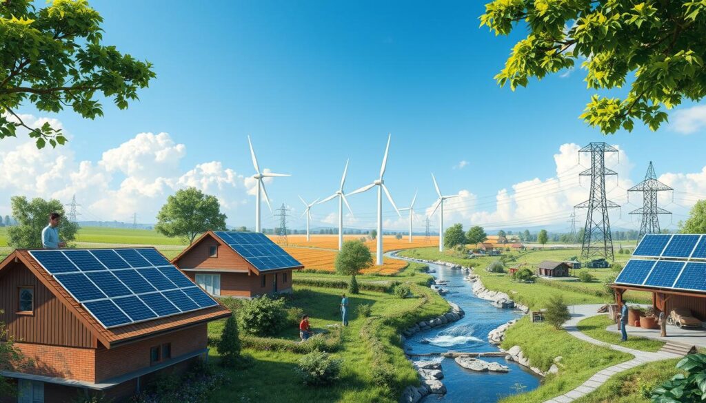 Distributed power generation benefits