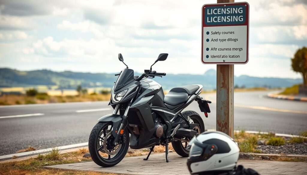 E-motorcycle license requirements