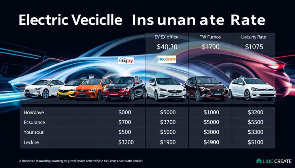 EV insurance rates comparison
