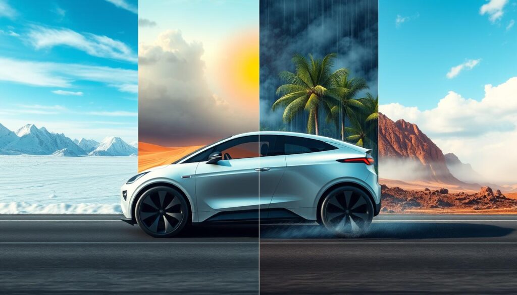 EV performance across climate zones