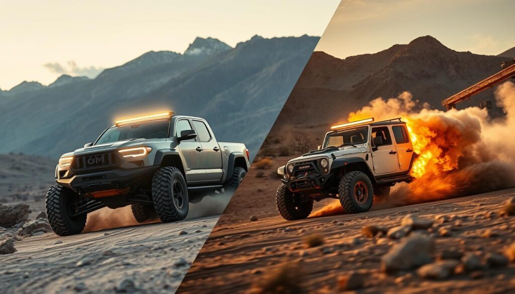 EV vs ICE off-road comparison