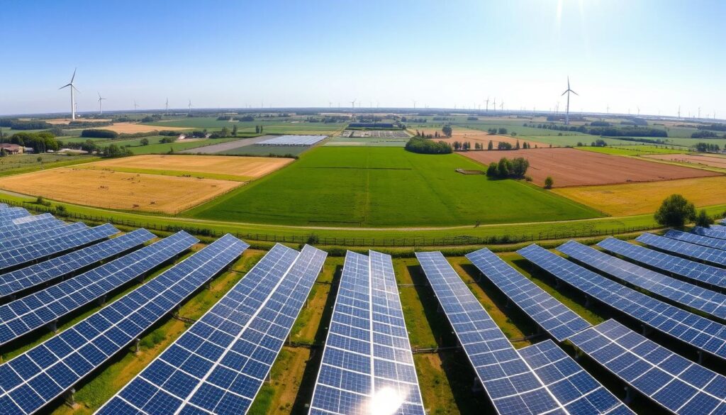 Economic impact of solar farms