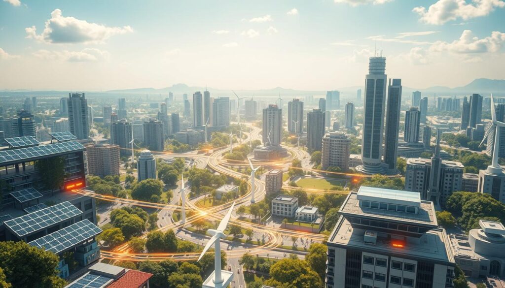Smart grid economic and environmental impact