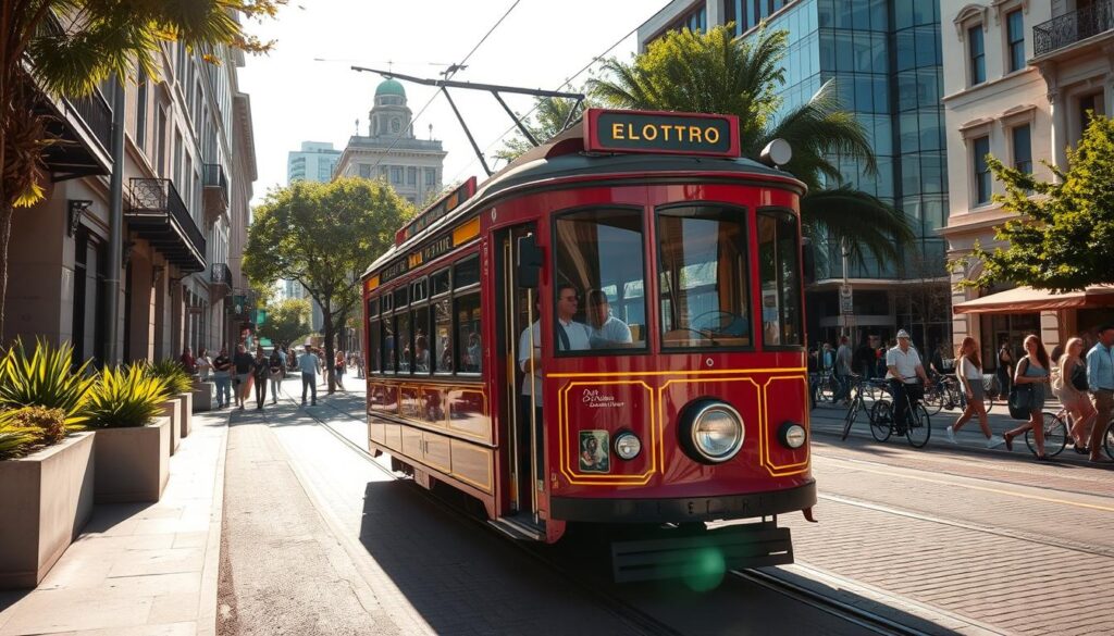 electric trolley
