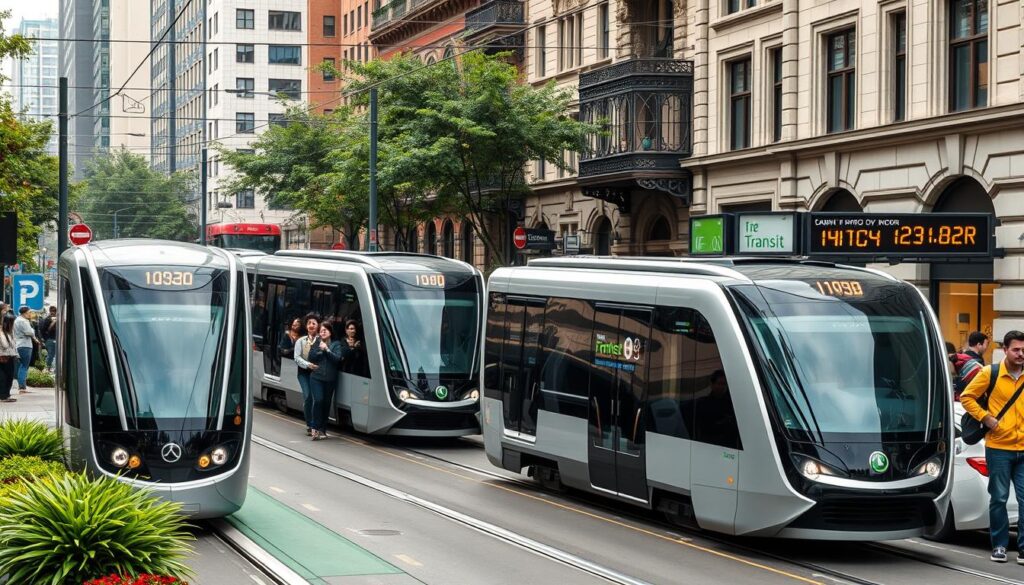 electric trolley integration