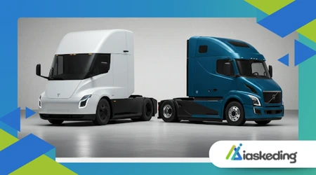 Tesla Semi vs Volvo VNR Electric.
