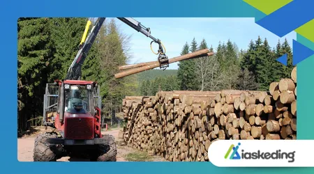  Electric Logging Trucks in Forestry