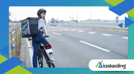 To start an e-bike delivery business